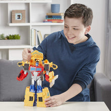 Load image into Gallery viewer, Transformers Toys Cyberverse Spark Armor Ark Power Optimus Prime Action Figure - Combines with Ark Power Vehicle to Power Up - for Kids Ages 6 &amp; Up, 12"