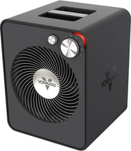 Load image into Gallery viewer, Vornado VMH300 Whole Room Metal Heater with 2 Heat Settings and Adjustable Thermostat, Storm Gray
