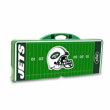 Load image into Gallery viewer, NFL New York Jets Football Field Design Portable Folding Table/Seats, Green