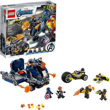Load image into Gallery viewer, LEGO Marvel Avengers Truck Take-Down 76143 Captain America and Hawkeye Superhero Action, Cool Minifigures and Vehicles, New 2020 (477 Pieces)