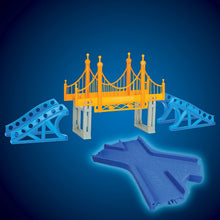 Load image into Gallery viewer, Ontel Magic Tracks Mega Set - 2 LED Race Cars and 18 ft. of Flexible, Bendable Glow in the Dark Racetrack - As Seen on TV