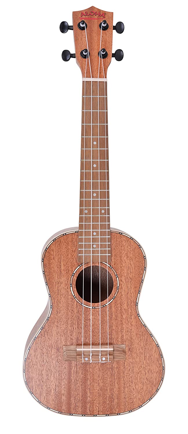 Aloha AIL 217MA Concert Size Mahogany Ukulele with Bag