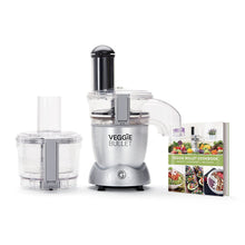 Load image into Gallery viewer, Veggie Bullet Electric Spiralizer &amp; Food Processor, Silver