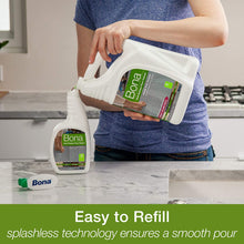 Load image into Gallery viewer, Bona Hard-Surface Floor Cleaner Refill, 128 Fl Oz (Pack of 1), Clear