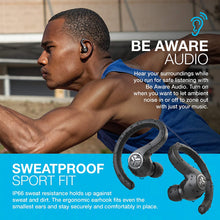 Load image into Gallery viewer, JLab Audio JBuds Air Sport True Wireless Bluetooth Earbuds + Charging Case - IP66 Sweat Resistance - Class 1 Bluetooth 5.0 Connection - 3 EQ Sound Settings JLab Signature, Balanced, Bass Boost