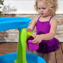 Load image into Gallery viewer, Step2 Rain Showers Splash Pond Water Table | Kids Water Play Table | 13-piece Water Toy Accessory Set