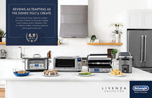 Load image into Gallery viewer, De&#39;Longhi Livenza Compact 1800W Countertop Convection Toaster Oven, 9 Presets Roast, Broil, Bake, Easy to Use, 14L (.5 cu ft),