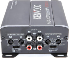 Load image into Gallery viewer, Kenwood KAC-M1814 4-Channel Compact Bridgeable Marine/Motorsports 400W Max Power Digital Amplifier