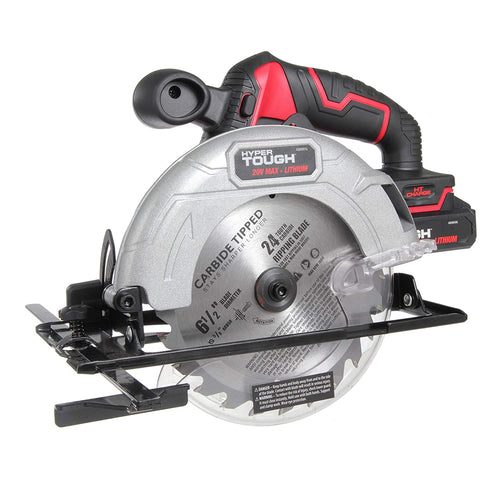 Hyper Tough AQ8001G, HT Charge 20V 6-1/2 Inch Circular Saw