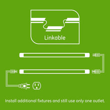 Load image into Gallery viewer, GE 38846 Premium LED Light Bar, 18 Inch Under Cabinet Fixture