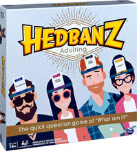 Load image into Gallery viewer, Hedbanz Adulting, Hilarious Party Game of Guessing and Charades for Millennials