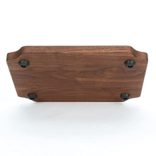 Load image into Gallery viewer, BigWood Boards W300-E Cutting Board, Monogrammed Wedding Gift Cutting Board, Small Cheese Board, Walnut Wood Serving Tray,&quot;E&quot;