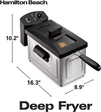 Load image into Gallery viewer, Hamilton Beach Deep Fryer With 12-Cup Oil Capacity And Digital Ti Home Good