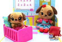 Load image into Gallery viewer, Tiny Tukkins Playset Assortment with Plush Stuffed Character, Dog with Patch
