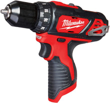 Load image into Gallery viewer, Milwaukee 2494-22 M12 Cordless Combination 3/8" Drill / Driver and 1/4" Hex Impact Driver Dual Power Tool Kit (2 Lithium Ion Batteries, Charger, and Bag Included)