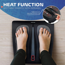 Load image into Gallery viewer, Belmint Shiatsu Foot Massager Machine with Heat - 18 Rotating Heads &amp; Soothing Heat for Deep Kneading Massage Therapy and Plantar Fasciitis - Foot Arch and Nerve Pain Relief