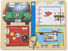 Load image into Gallery viewer, Melissa &amp; Doug Locks &amp; Latches Board