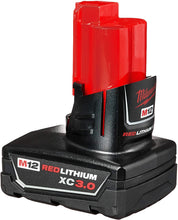 Load image into Gallery viewer, Milwaukee 48-11-2412 Twin Pack of 3.0 Amp Hour Extended Capacity 12V Lithium Ion Batteries