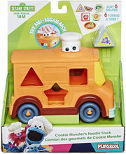 Load image into Gallery viewer, Sesame Street Cookie Monster’s Foodie Truck, Shape Sorter and Vehicle Toy for Kids Ages 18 Months and Up