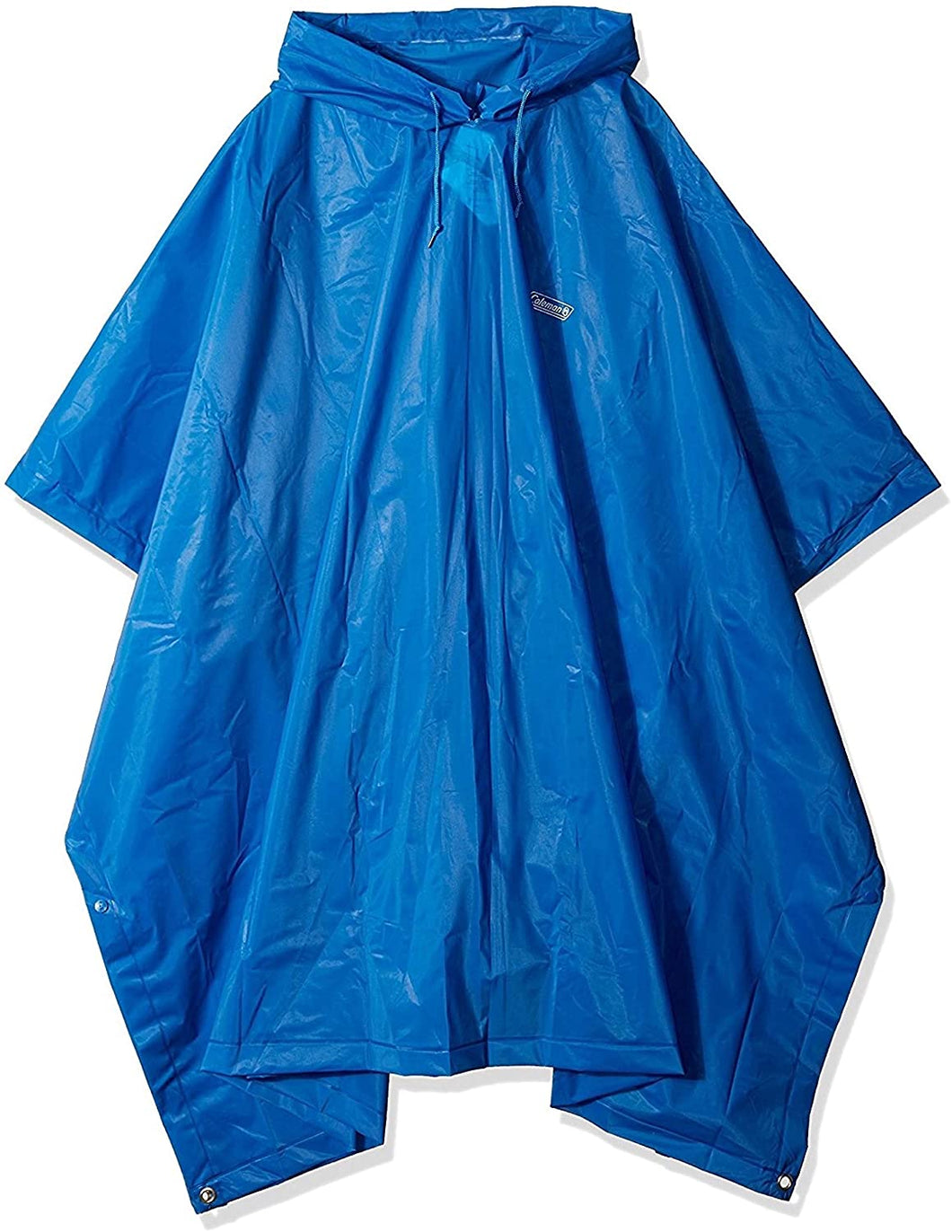 Coleman Rain Poncho | Adult Waterproof Poncho, One Size, Blue