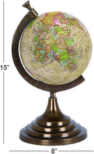 Load image into Gallery viewer, Deco 79 Aluminum Globe Decor for Your Kids