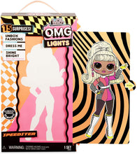 Load image into Gallery viewer, L.O.L. Surprise! O.M.G. Lights Speedster Fashion Doll with 15 Surprises, Multicolor