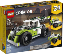 Load image into Gallery viewer, LEGO Creator 3in1 Rocket Truck 31103 Building Kit, Cool Buildable Toy for Kids, New 2020 (198 Pieces)