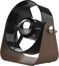 Load image into Gallery viewer, Sharper Image SBS2-SI Medium Personal Fan with Soft Blades, Touch Control, Quiet Operation, 5V Wall Adapter, 6 ft. USB Cable