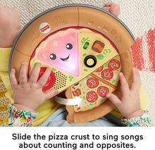 Load image into Gallery viewer, Fisher-Price Laugh &amp; Learn Slice of Learning Pizza Brown, Gray, Red, Green
