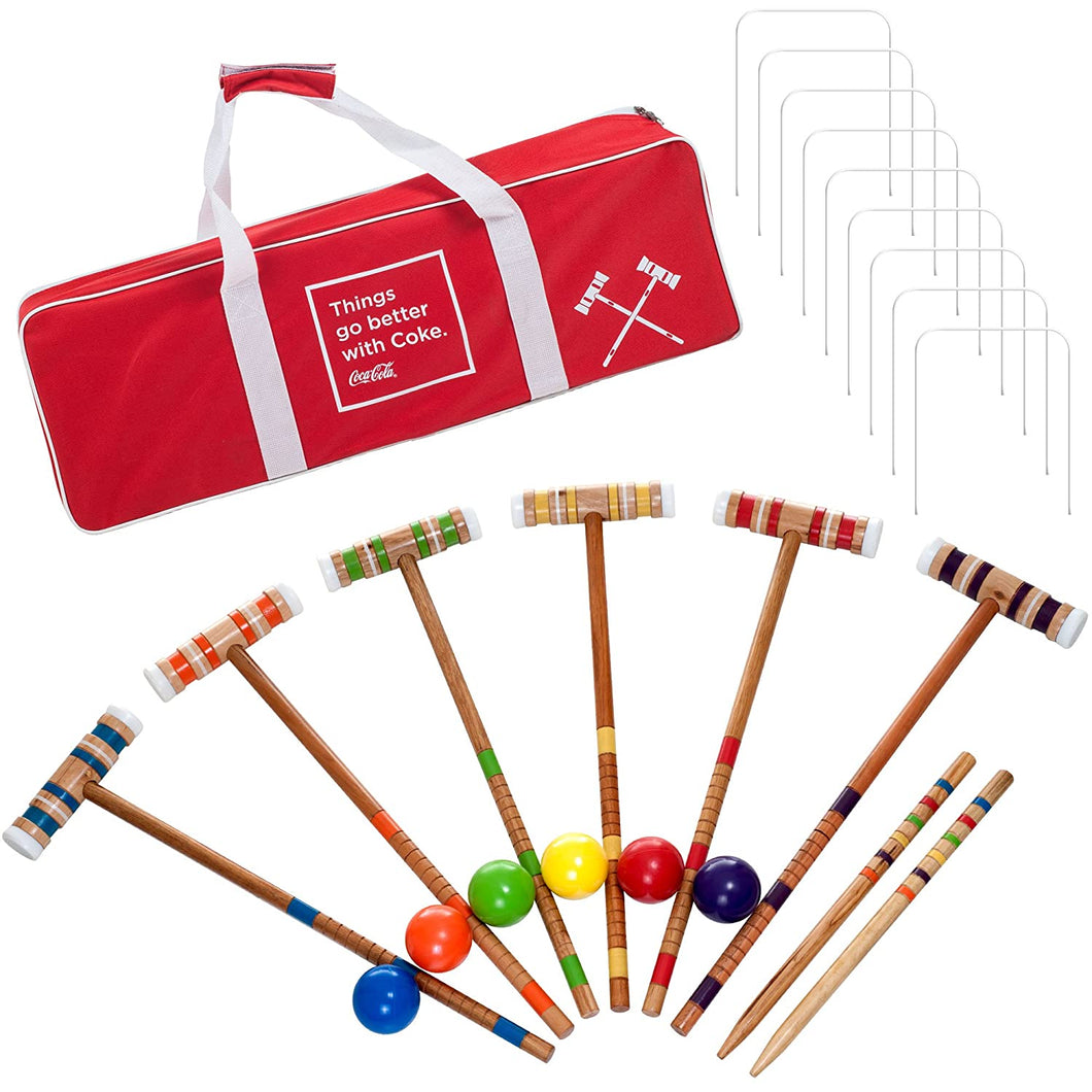 Bud Light Trademark Global Croquet Set with Carrying Case- Various Licenses