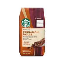 Load image into Gallery viewer, Starbucks Flavored Ground Coffee — Cinnamon Dolce — No Artificial Flavors — 6 bags (11 oz. each)