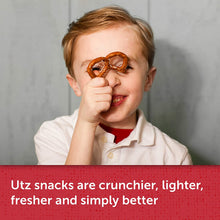 Load image into Gallery viewer, Utz Old Fashioned Sourdough Hard Pretzels – 28 oz Barrel – Big and Thick Classic Pretzel Knot Twist