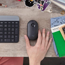 Load image into Gallery viewer, Logitech M355 Portable Wireless Mouse with Bluetooth or 2.4 GHz Receiver, Silent, Slim Computer Mouse with Quiet Click for Laptop, Notebook, PC and Mac - Graphite