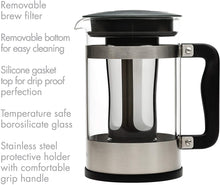 Load image into Gallery viewer, Primula Kedzie Deluxe Cold Brew Iced Coffee Maker Comfort Grip Handle, Durable Glass Carafe