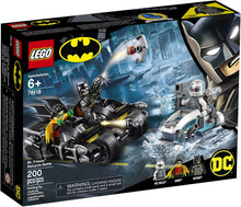 Load image into Gallery viewer, LEGO DC Batman Mr. Freeze Batcycle Battle 76118 Building Kit (200 Pieces)