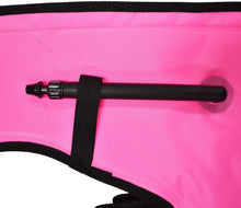 Load image into Gallery viewer, Scuba Choice Adult Neon Pink Snorkel Vest with Name Box, Large