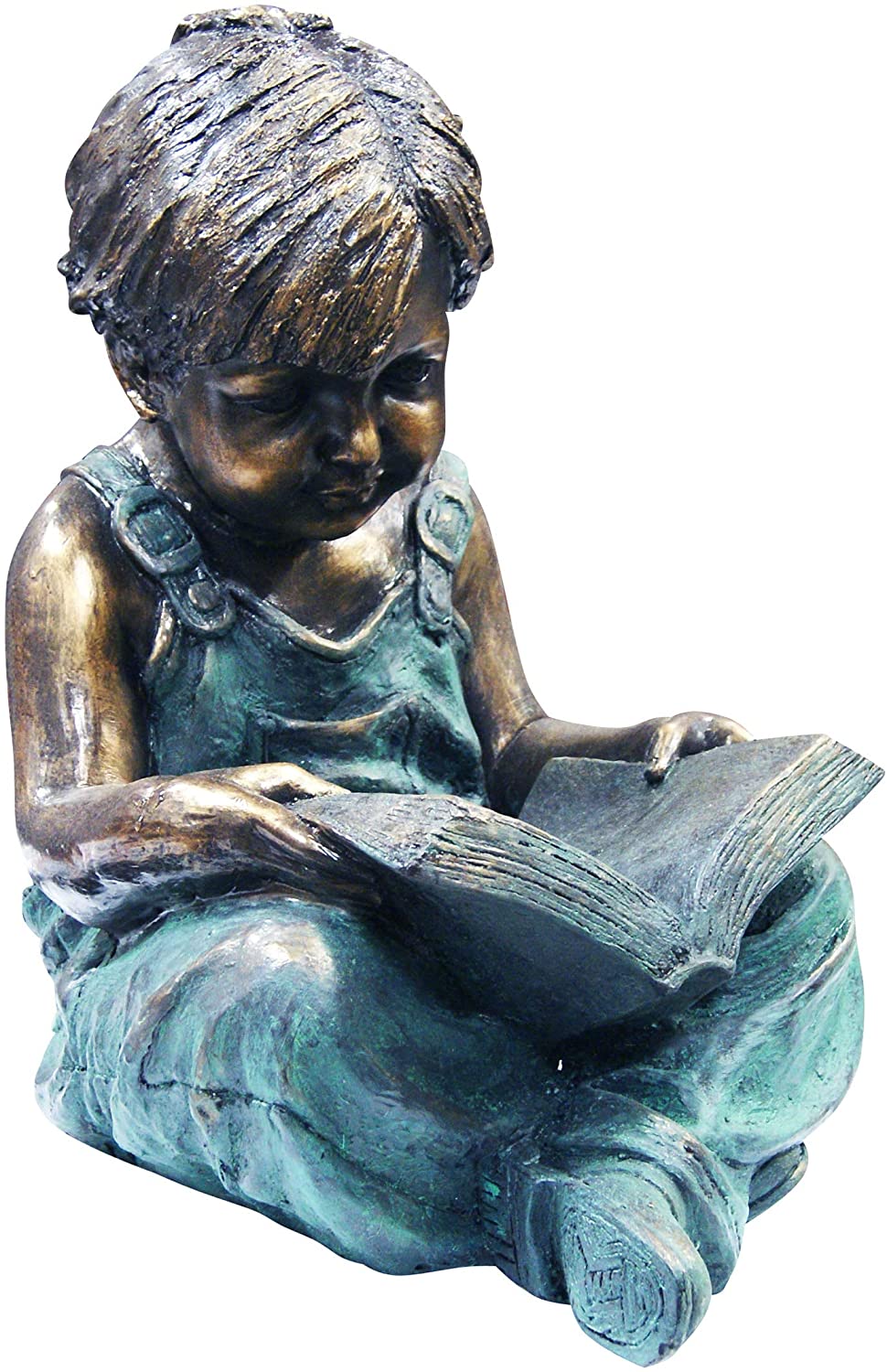 Alpine Corporation GXT270 Alpine Statue, Medium, Green