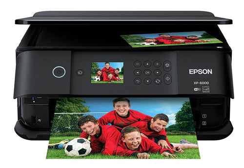 Epson Expression Premium XP-6000 Wireless Color Photo Printer with Scanner & Copier, Amazon Dash Replenishment Enabled