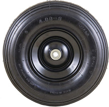 Load image into Gallery viewer, Marathon Easy Fit 4.00-6 Pneumatic Wheel Assembly for Residential Wheelbarrow, Black, 13" - 20296-M