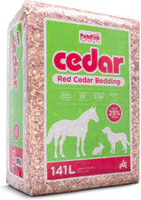 Load image into Gallery viewer, PETSPICK Red Cedar Pet Bedding for Dogs and Horses