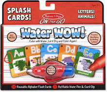 Load image into Gallery viewer, Melissa &amp; Doug Water Wow! Splash Cards - Alphabet