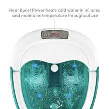 Load image into Gallery viewer, HoMedics, Deep Soak Duo Foot Spa with HeatBoost Power | Deep Rolling Wet/Dry Foot Massager | Dual Motorized Rollers, Waterfall Jets, Built-In Carry Handle, Acu-Node Surface &amp; Optional Heat