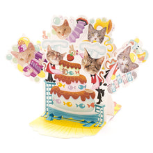 Load image into Gallery viewer, Hallmark Funny Pop Up Mother&#39;s Day Card with Song (Cat Queen, Plays Rule Britannia)