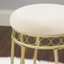 Load image into Gallery viewer, Better Homes and Gardens Mirabella Vanity &amp; Stool, Gold