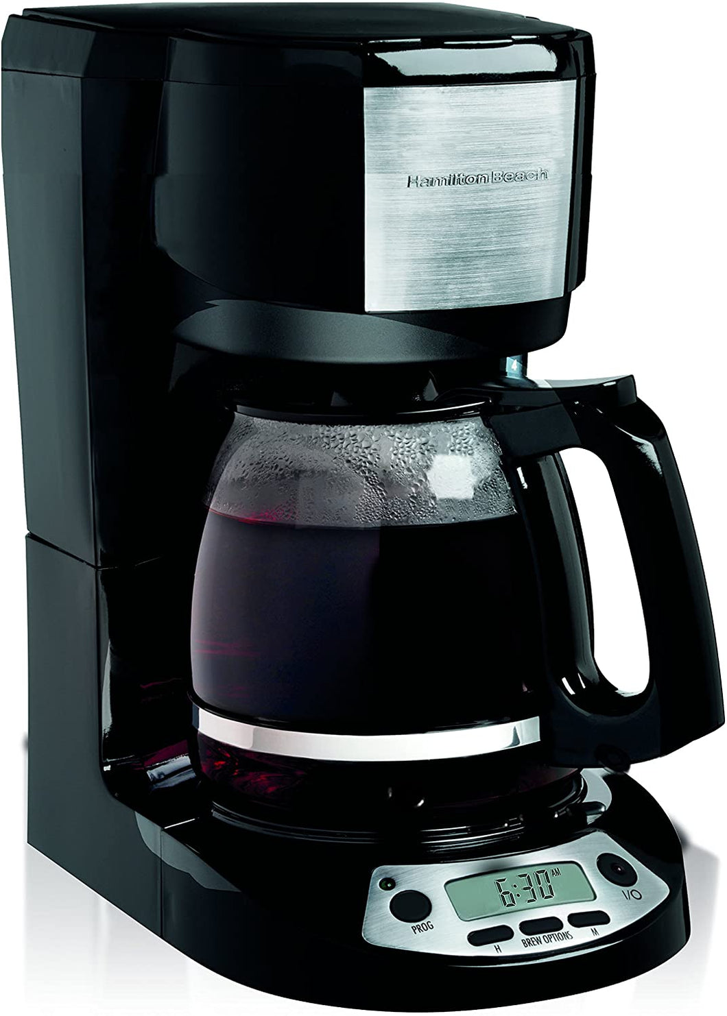 Hamilton Beach 49615C 12 Cup Programmable Coffee Maker Black