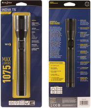 Load image into Gallery viewer, Nite IzeT5D-01-R7 Inova T5 Tactical LED Flashlight, Black