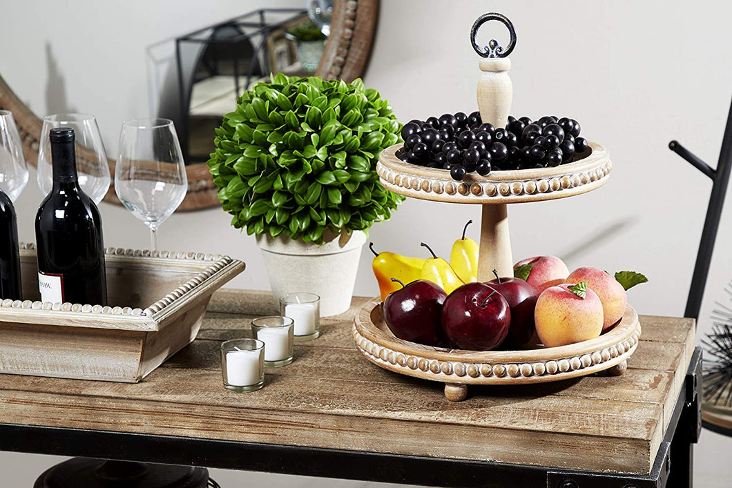 Deco 79 Kitchen DÉCOR, Medium, Light Brown