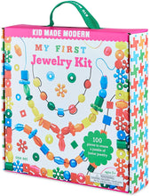 Load image into Gallery viewer, Jewelry Making Kit for Kids - Kid Made Modern My First Jewelry Kit - Bead Lacing Activity Set for Kids Ages 3 and Up