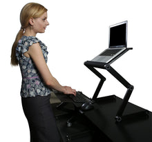 Load image into Gallery viewer, Workez Standing Desk Conversion Kit - Adjustable Sit to Stand Desk for Laptops &amp; Desktops