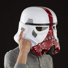 Load image into Gallery viewer, SW Star Wars Black INCINERATOR Trooper Electronic Helmet